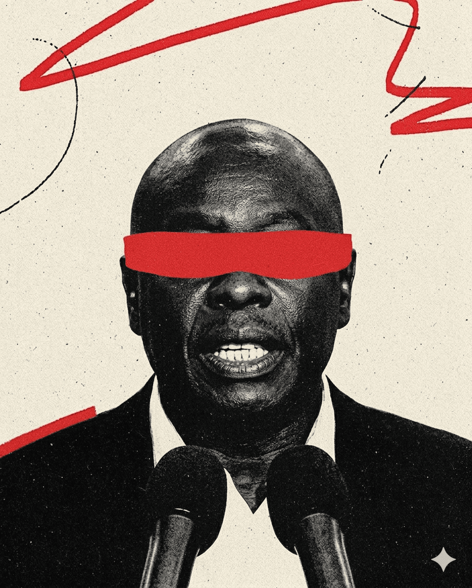 illustration of former Kenya Deputy President Rigathi Gachagua.
